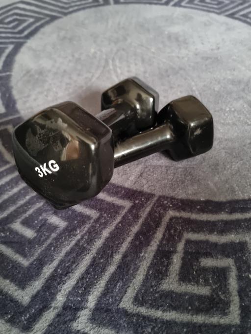 Buy & Sell South Yorkshire Sheffield - Photos for Vinyl Hex Dumbbell Set, Aerobic Ladies Dumbbe