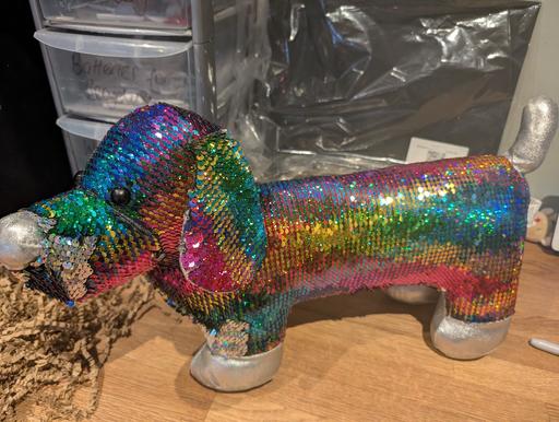 Buy & Sell Staffordshire Stafford - Photos for sequin sausage dog toy