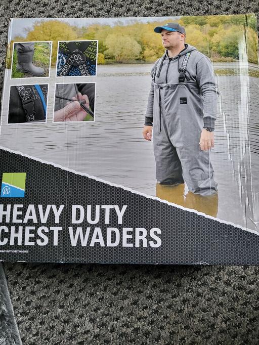 Buy & Sell South Yorkshire Rotherham - Photos for prestons fishing waders size 12 brand new