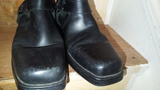 Buy & Sell South East London Rye Lane - South East London - Photos for hello ROCKWOOD MENS black LEATHER size 43