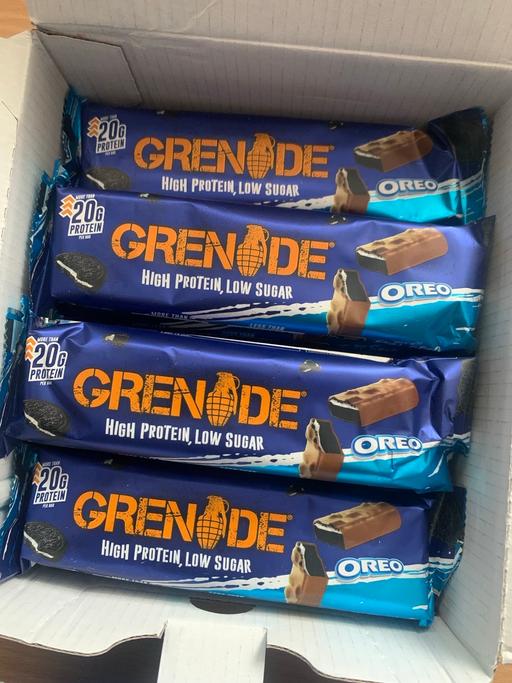 Buy & Sell East London Redbridge - Photos for Box of 10 Grenade Oreo Protein Bars