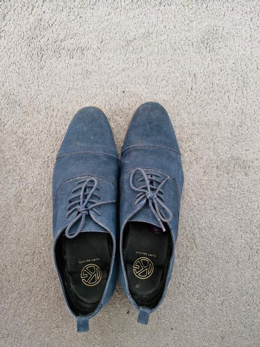 Buy & Sell South West London Southfields - South West London - Photos for Kurt Geiger blue suede shoes great condition