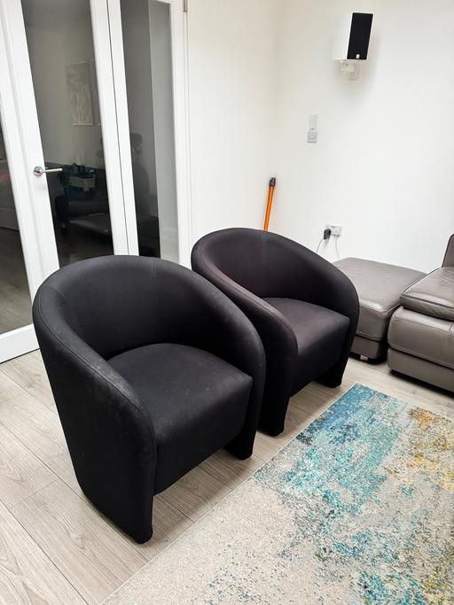 Buy & Sell Barking and Dagenham Barking - Barking and Dagenham - Photos for Two compact armchairs