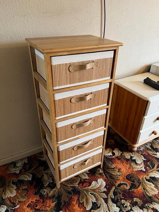 Buy & Sell Peterborough Eye - Peterborough - Photos for 5 draw bamboo and fabric chest of draws