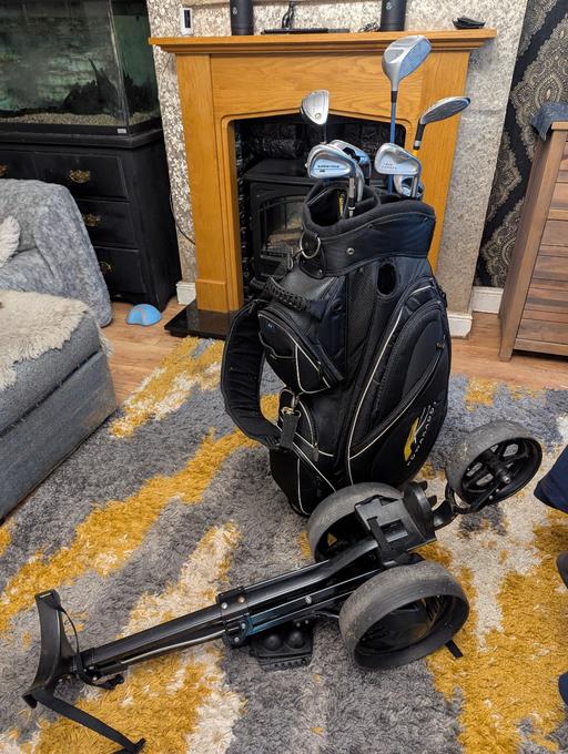 Buy & Sell West Midlands Dudley - Photos for Powakaddy Golf Bag & Masters Trolley