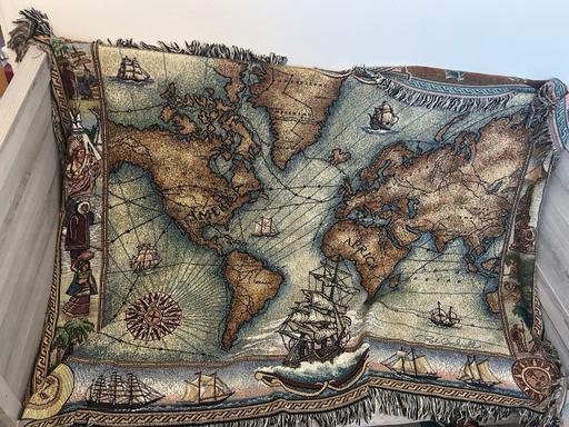 Buy & Sell Lancashire Fylde - Photos for The voyage’ tapestry blanket