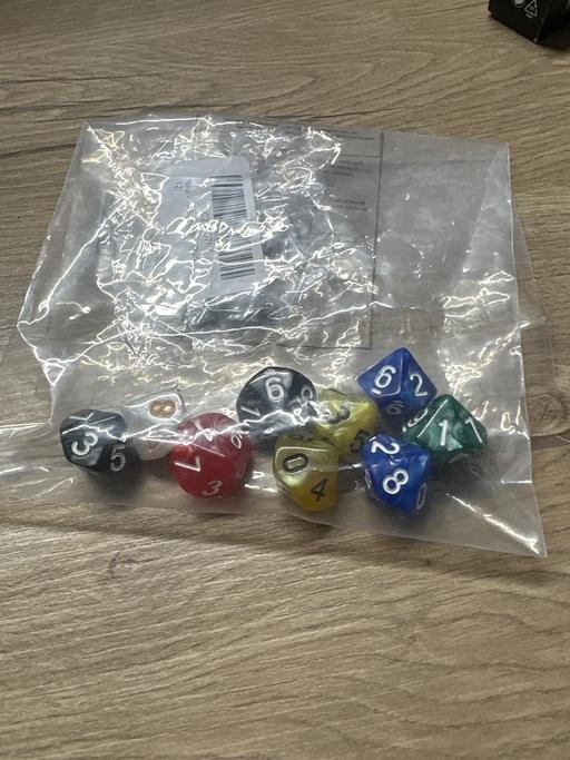 Buy & Sell Derbyshire Chesterfield - Photos for Bag 10 sided dice