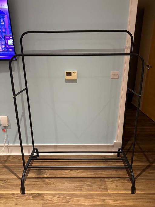 Buy & Sell Surrey Spelthorne - Photos for Double clothes rack with shoe stand