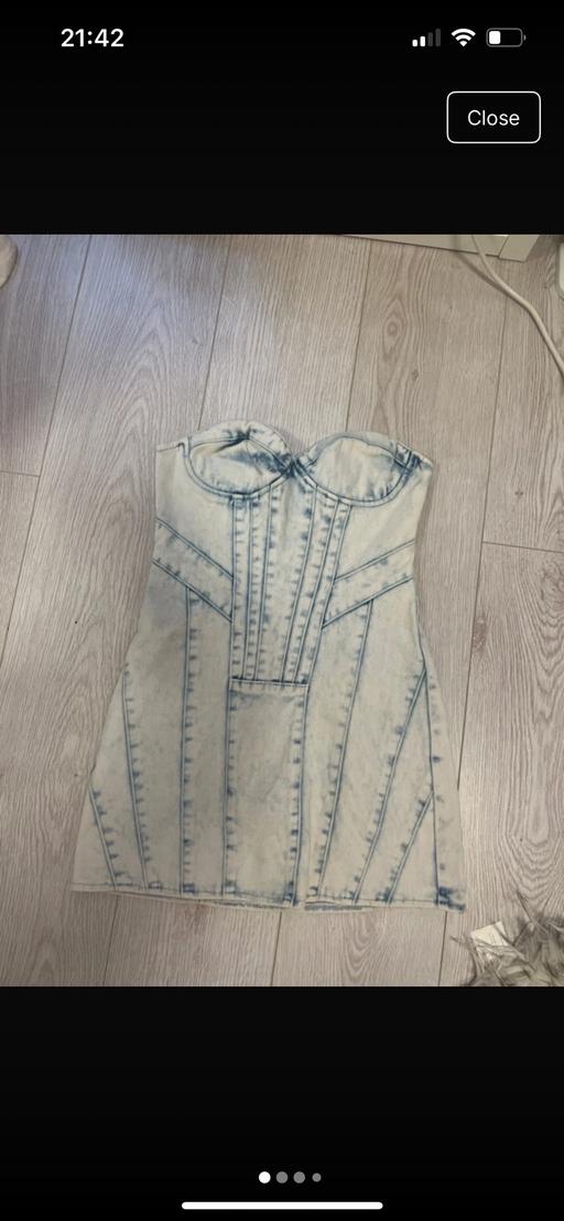 Buy & Sell Essex Southend-on-Sea - Photos for Prettylittlething denim dress