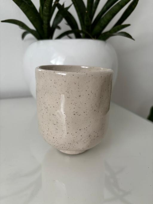 Buy & Sell Gloucestershire South Gloucestershire - Photos for Small ceramic mug beige natural pot