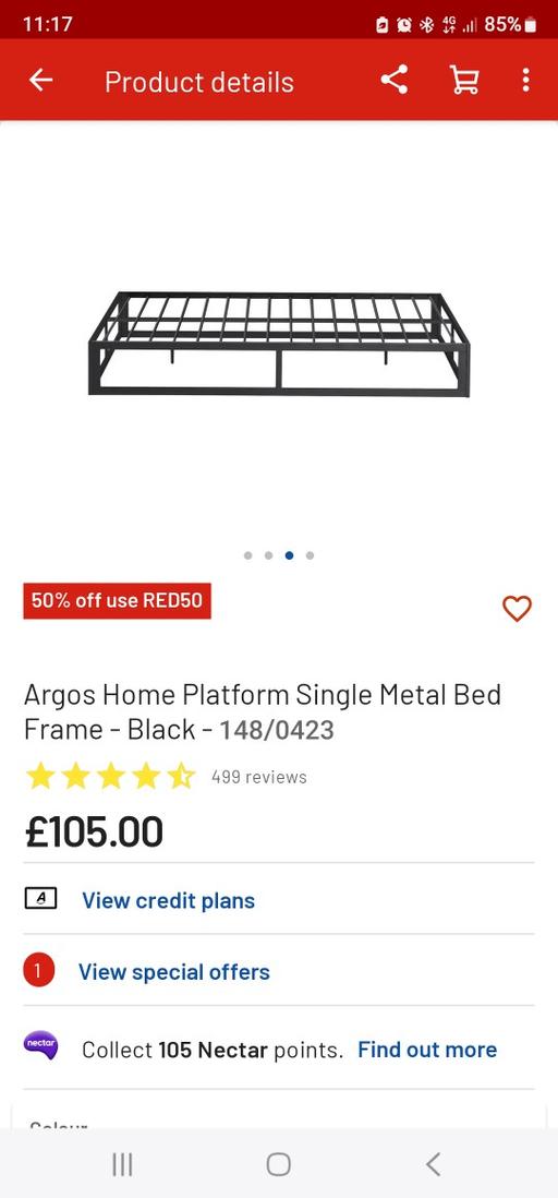 Buy & Sell Isle of Man Douglas - Photos for Single Bed Frame