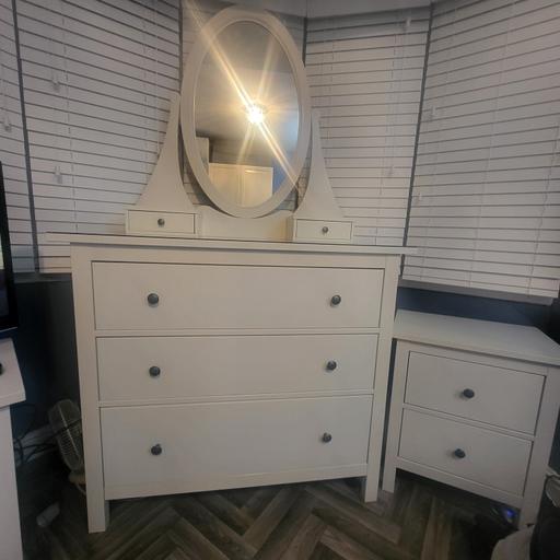 Buy & Sell West Midlands Wolverhampton - Photos for Ikea HEMNES dressing Table 2 bedside table