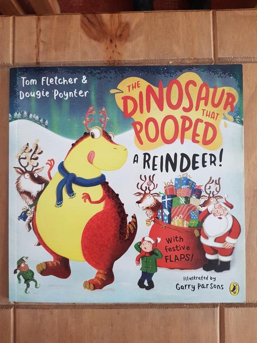 Buy & Sell Lancashire Blackpool - Photos for The dinosaur that popped a reindeer book NEW