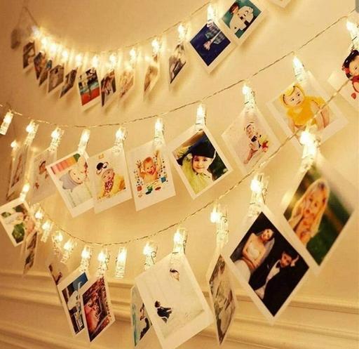 Buy & Sell West Midlands Birmingham - Photos for 40 LED Battery Photo Peg Fairy String lights