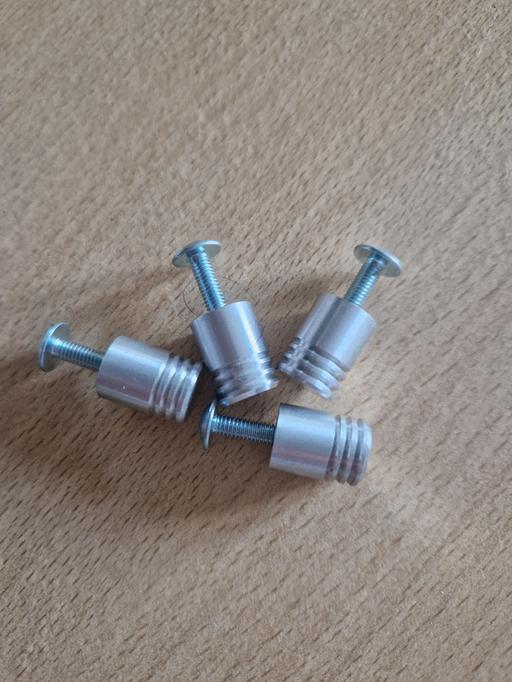 Buy & Sell West Midlands Birmingham - Photos for set of 4 small silver draw knobs handles
