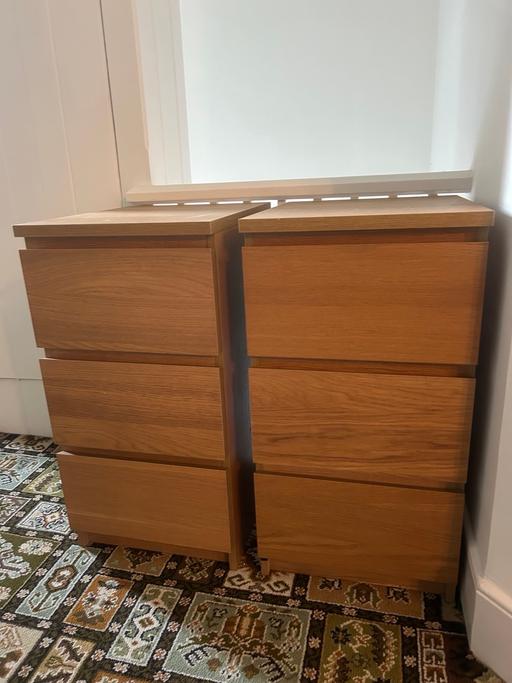 Buy & Sell Essex Thurrock - Essex - Photos for IKEA malm 3 drawer unit