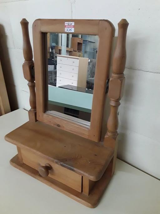 Buy & Sell Greater Manchester Tameside - Photos for Farmhouse pine dressing table mirror