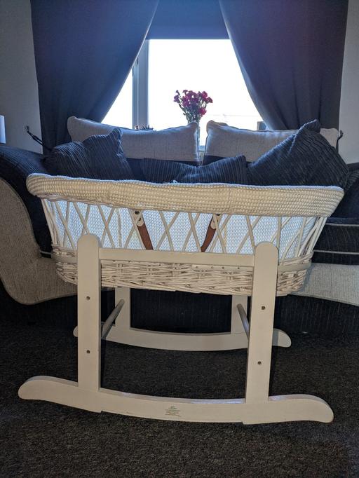 Buy & Sell East Riding of Yorkshire Rawcliffe Bridge - East Riding of Yorkshire - Photos for moses basket with rocking stand