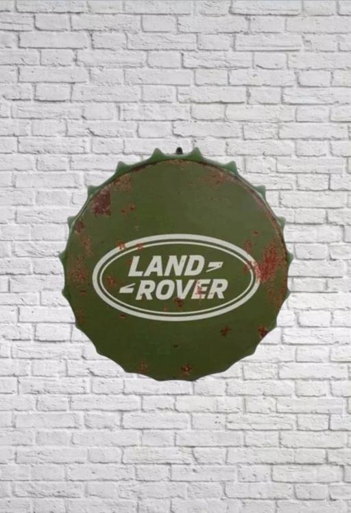 Buy & Sell Leicestershire Leicester - Photos for Large Vintage Retro Land Rover Bottle Top Sig