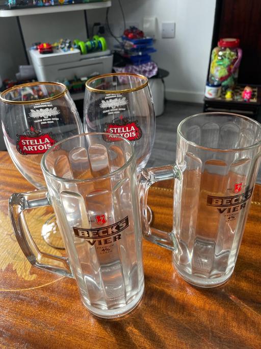 Buy & Sell Kent Dartford - Photos for Beer glasses