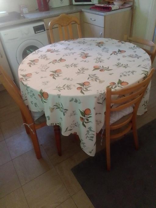 Buy & Sell Staffordshire Stoke-on-Trent - Photos for Dinner table with 4 chairs