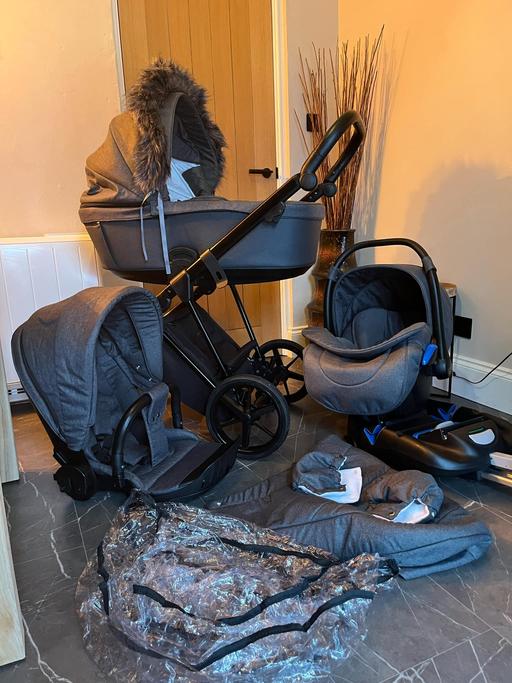 Buy & Sell Perth and Kinross Gleneagles Village - Perth and Kinross - Photos for mee-go 3 in 1 travel pram