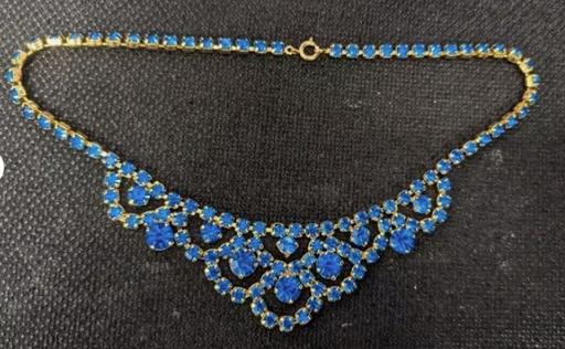 Buy & Sell Greater Manchester Bolton - Photos for Vintage 1950s Cornflower Blue Necklace