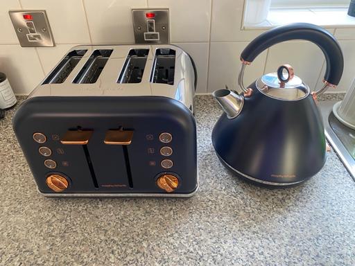 Buy & Sell Merseyside Liverpool - Photos for Blue and rose gold kettle and toaster