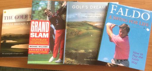 Buy & Sell Cheshire West and Chester Ness - Cheshire West and Chester - Photos for 4 HARDBACK GOLF BOOKS (Listed Individually)