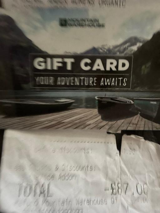 Buy & Sell Surrey Waverley - Photos for mountain warehouse giftcard. 24.99 £