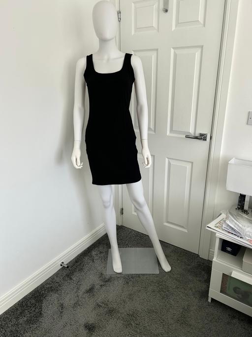 Buy & Sell Warwickshire Nuneaton and Bedworth - Photos for Shein Black Ribbed Bodycon Dress Large