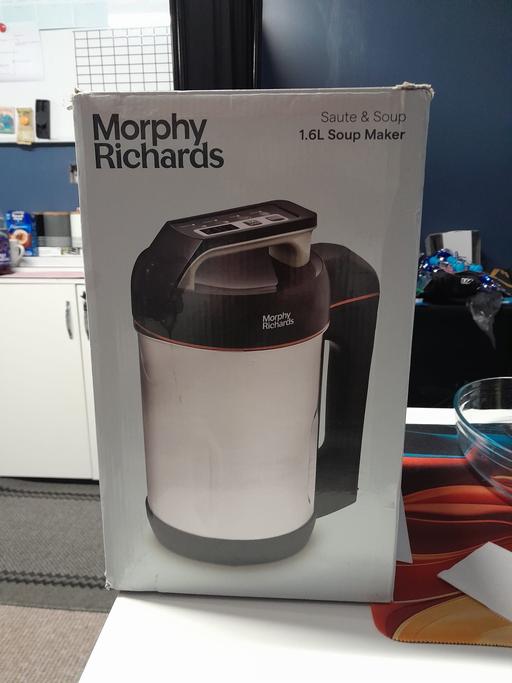 Buy & Sell Leicestershire Oadby and Wigston - Photos for morphy Richards saute & soup maker