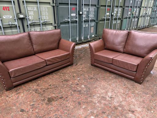 Buy & Sell Greater Manchester Manchester - Photos for Leather Sofa 3&2