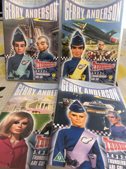 Buy & Sell West Midlands Birmingham - Photos for 4 dvd tapes of thunderbirds.