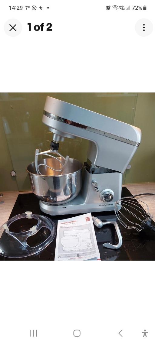 Buy & Sell Lancashire Pendle - Photos for morphy Richards stand mixer. working