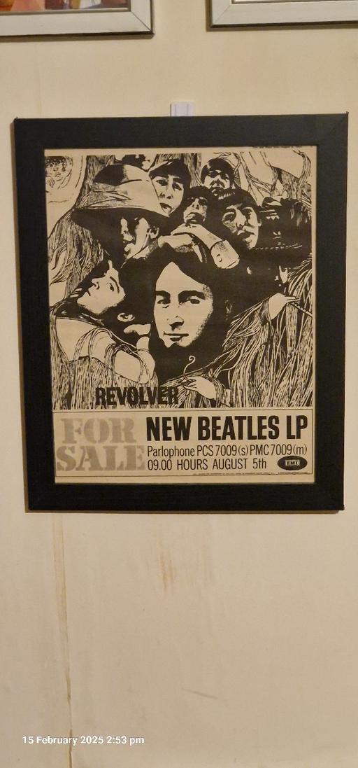 Buy & Sell Renfrewshire Bridge of Weir - Renfrewshire - Photos for Beatles Revolver Original 1966 framed advert