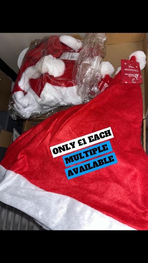 Buy & Sell West London Hillingdon - Photos for New Santa Christmas Hats Party Dress Up Props