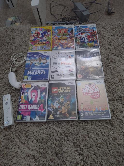 Buy & Sell Hampshire Gosport - Photos for Nintendo Wii console plus 9 games controller