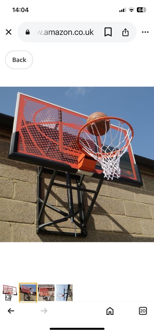 Buy & Sell Worcestershire Worcester - Photos for Bee Ball Height Adjustable Basketball