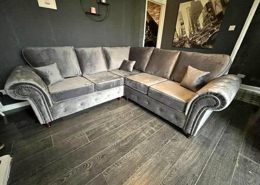 Buy & Sell West Midlands Wolverhampton - Photos for Plush Velvet Corner Sofa