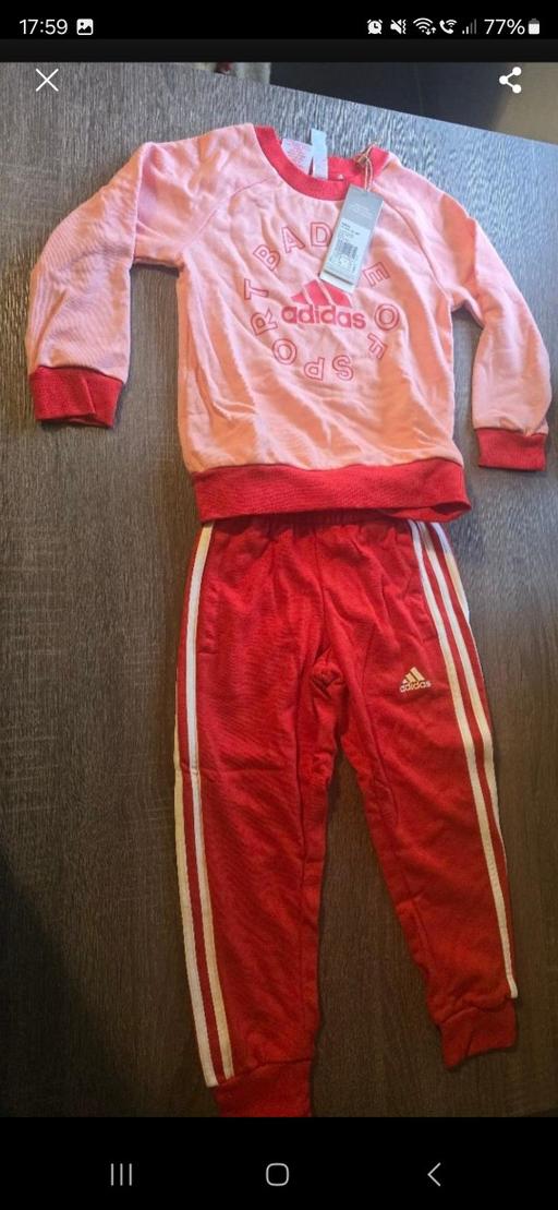 Buy & Sell West Midlands Sandwell - Photos for girls adidas tracksuit 4-5yrs new