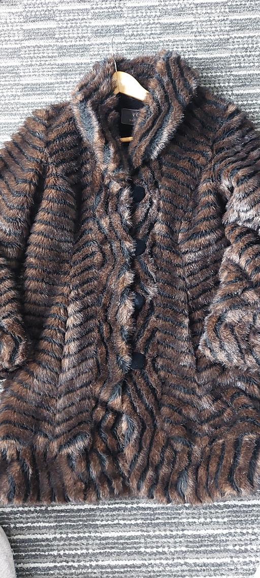 Buy & Sell Essex Rochford - Photos for Size S Per Una Brown Faux Fur Coat