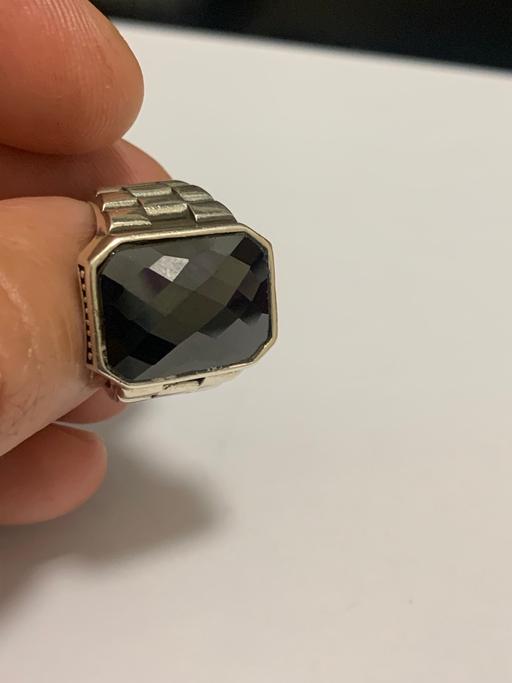 Buy & Sell East London Gants Hill - East London - Photos for Black onyx silver ring