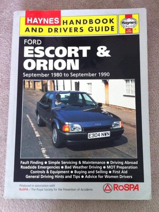 Buy & Sell Lancashire West Lancashire - Photos for Haynes handbook and drivers guide ford escort