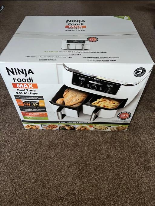 Buy & Sell West Midlands Dudley - Photos for Ninja Foodi Air Fryer MAX AF400UK White 9.2L