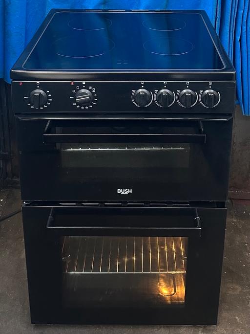 Buy & Sell West Midlands Sandwell - Photos for Bush B60TCBX 60cm Electric Ceramic Cooker- Bk