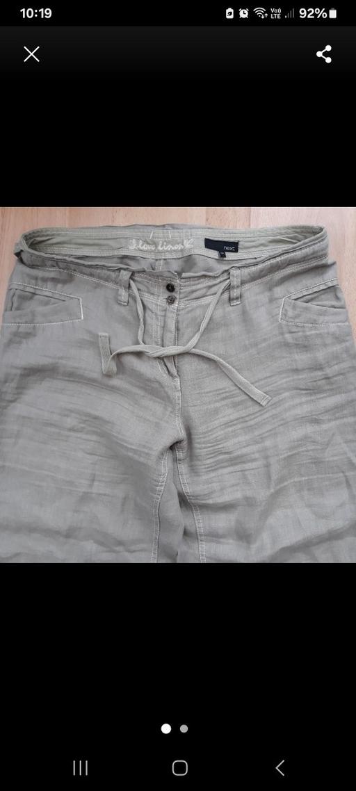 Buy & Sell Essex Chelmsford - Photos for Next Linen trousers