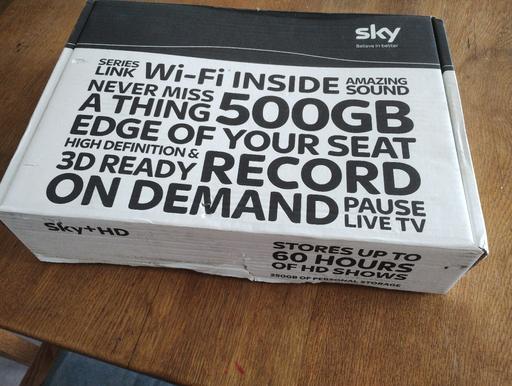 Buy & Sell Worcestershire Bromsgrove - Photos for SKY+HD Box. Boxed and Brand New