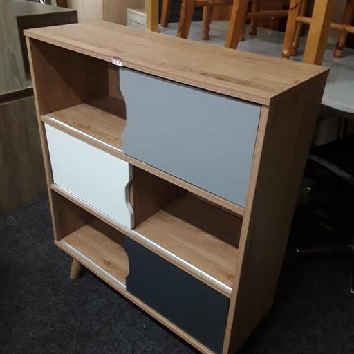 Buy & Sell Greater Manchester Tameside - Photos for Modern oak shelving unit & sliding doors