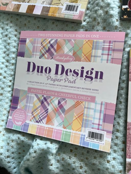 training Kent Ashford - Photos for Hunkydory Duo Designs Papers